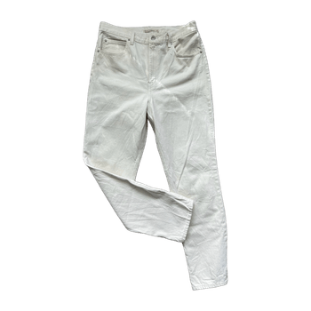 Valkoiset Levi’s 70s high slim straight farkut 31”