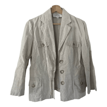 Beige Louis Charles pellavableiseri