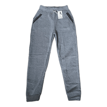Grey jogger sweatpants