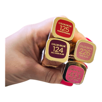 Loreal lūpų dažai, 4vnt