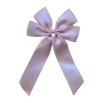 Satin hair bow