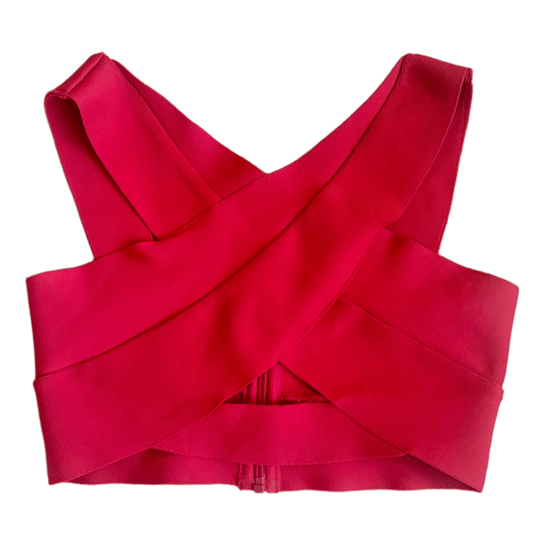 Bik Bok red crop top