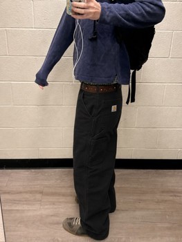 Black Carhartt relaxed fit jeans