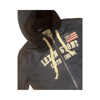 Lexington Navy zip-up hoodie
