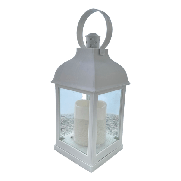 Valkoinen led-lyhty