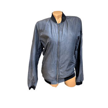 Pull & Bear Navy bomber jacket