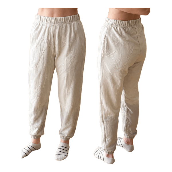 Beige jogger trousers