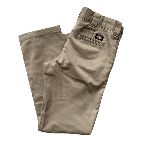 Dickies beige straight trousers