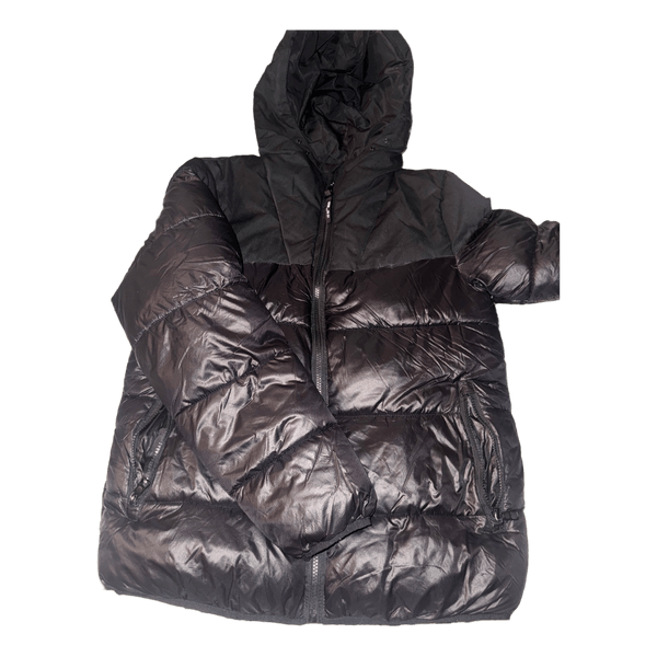 Black puffer jacket