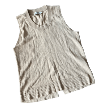 Marimekko beige neuleliivi