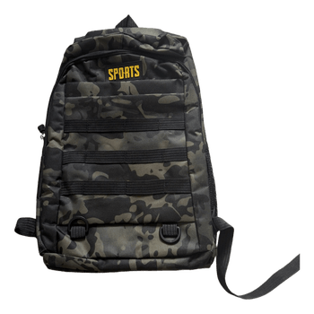 Camouflage sports backpack
