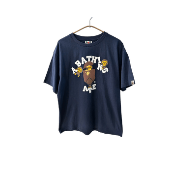 A Bathing Ape (BAPE) Baby Milo College T-shirt