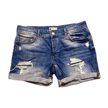 Gina Tricot revityt farkkushortsit 40