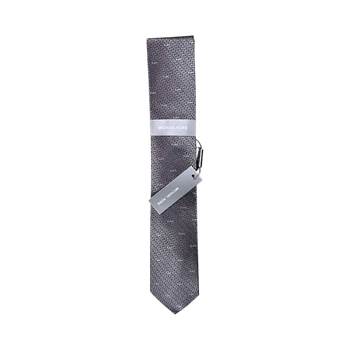 Grey patterned tie