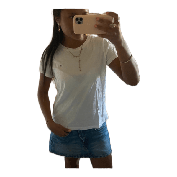 Hvid Tommy Hilfiger t-shirt