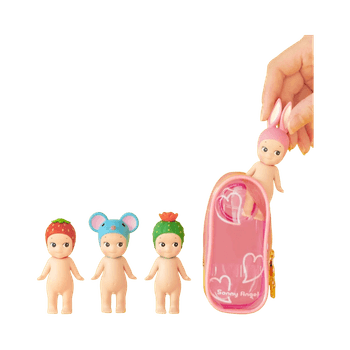 Sonny Angel character case, pink