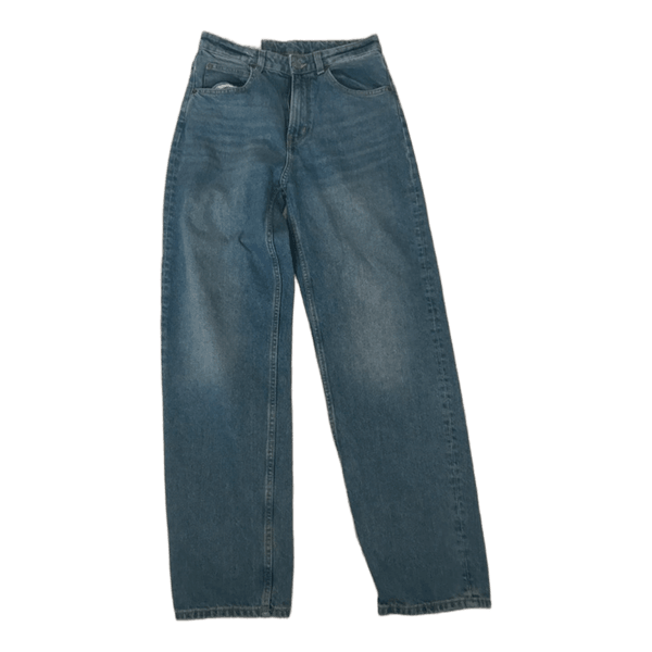 Blue denim jeans