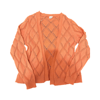 Open front knitted cardigan