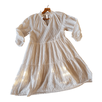Lindex brodeerattu mekko