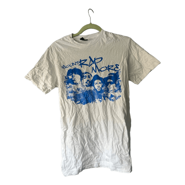 Hvid t-shirt med print