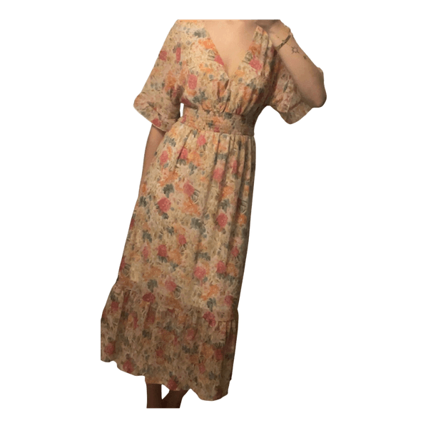 Floral long dress