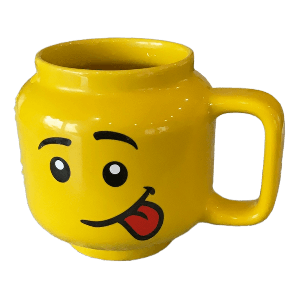 Geltonas LEGO puodelis