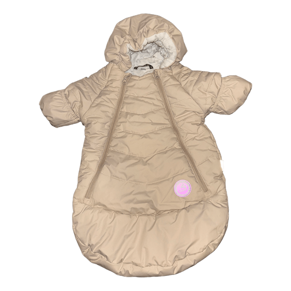 Beige baby sleeping bag