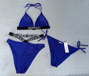 Mėlynas Calvin Klein bikinis