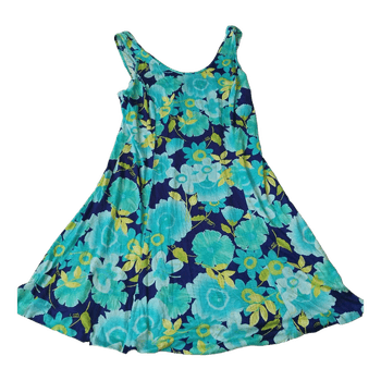 Floral viscose summer dress