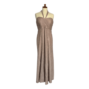 Jenny Yoo Topaz Lace Maxi Dress Sz 42 Wedding Party
