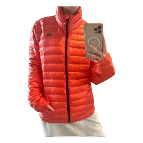 Adidas orange dynejakke
