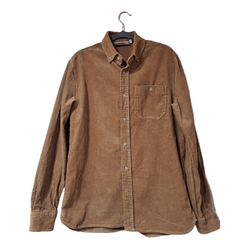 Brown corduroy shirt