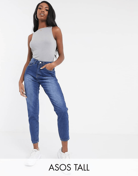 Grey high neck rib vest
