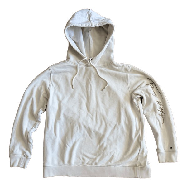 White Tommy Hilfiger hoodie