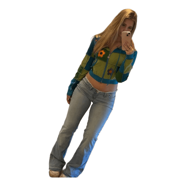 dELiA*s patchwork hoodie