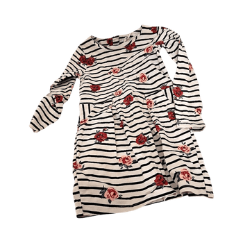 Raidallinen kukkamekko