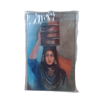 taidejuliste, kaksi kuosia