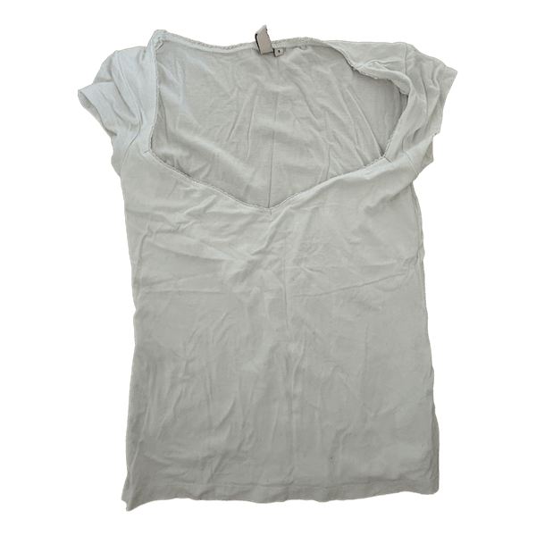 Hvid t-shirt