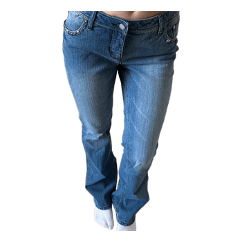 Blue vintage jeans