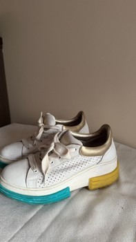 Beyond white leather sneakers