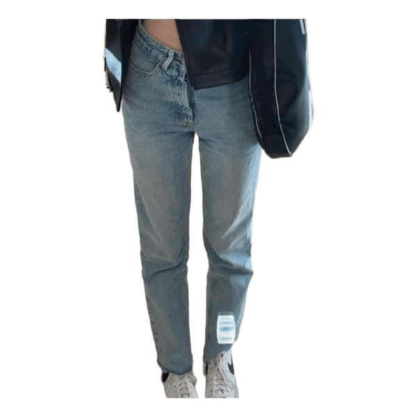 Light blue straight jeans