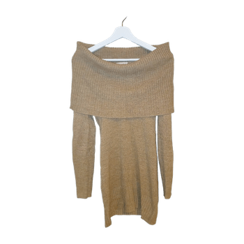 Knitted sweater dress