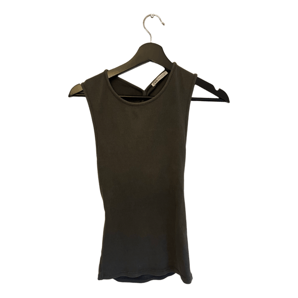 Mørkegrå Zara top