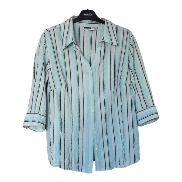 Cotton shirt blouse Basic Line, EU 46 / Puuvillane särk pluus Basic Line, EU 46
