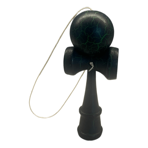 Black wooden kendama