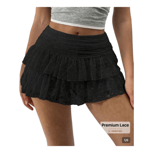 lace skirt