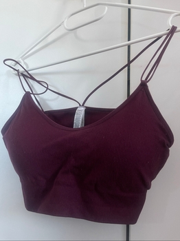 Ribbed crop top