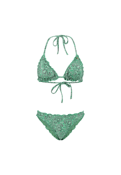 Kelly green bikini set