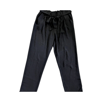 Mustat kangas housut