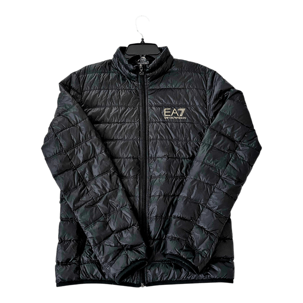 Black EA7 padded jacket
